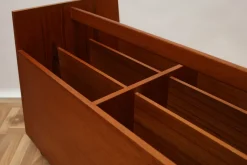 Pamono Teak Magazine Rack by Rolf Hesland for Bruksbo, 1960s><noscript><img width=