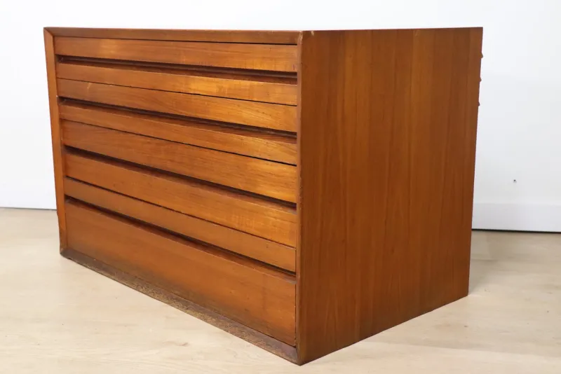 Pamono Teak Module Cabinet for Bookcase from Poul Cadovius, 1960s> Cabinets & Wardrobes