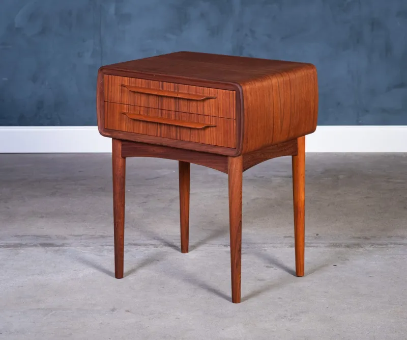 Clearance Pamono Teak Nightstand by Johannes Andersen for CFC Silkeborg, 1960s