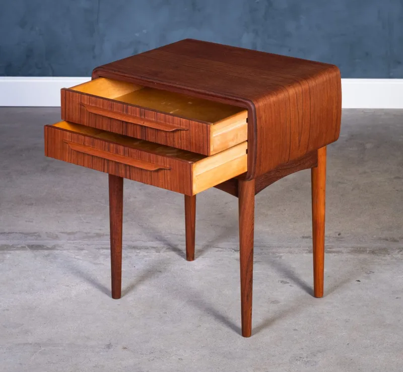 Clearance Pamono Teak Nightstand by Johannes Andersen for CFC Silkeborg, 1960s