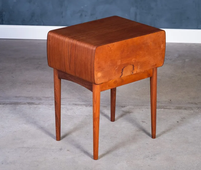 Clearance Pamono Teak Nightstand by Johannes Andersen for CFC Silkeborg, 1960s
