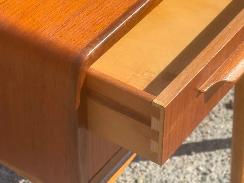 Sale Pamono Teak Nightstands with Oak Legs attributed to Johannes Andersen, 1964, Set of 2