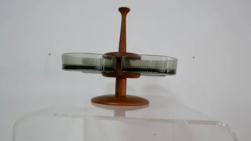 Online Pamono Teak Rotating Lazy Susan from Digsmed, Denmark, 1970s