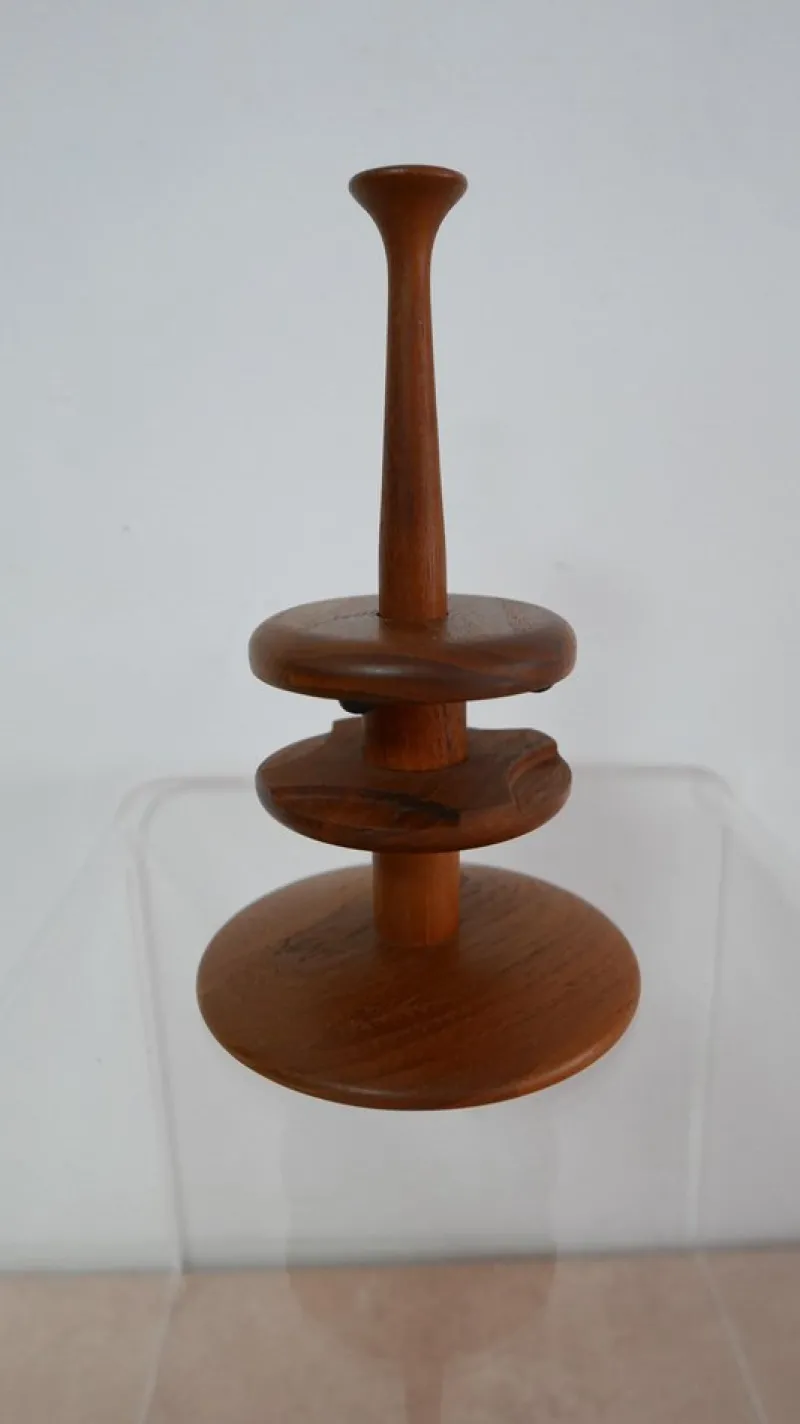 Online Pamono Teak Rotating Lazy Susan from Digsmed, Denmark, 1970s