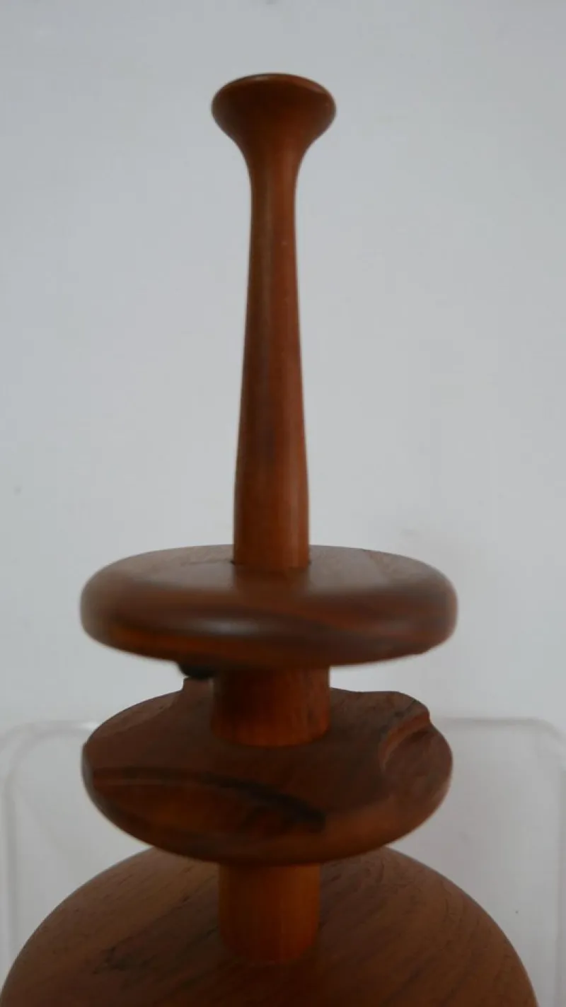 Online Pamono Teak Rotating Lazy Susan from Digsmed, Denmark, 1970s