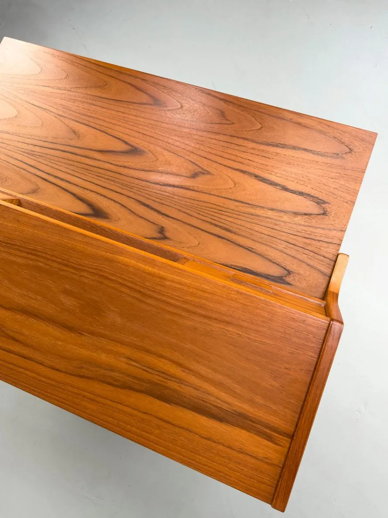 Discount Pamono Teak Secretary Desk by Arne Wahl Iversen for Vinde Møbelfabrik, 1960s