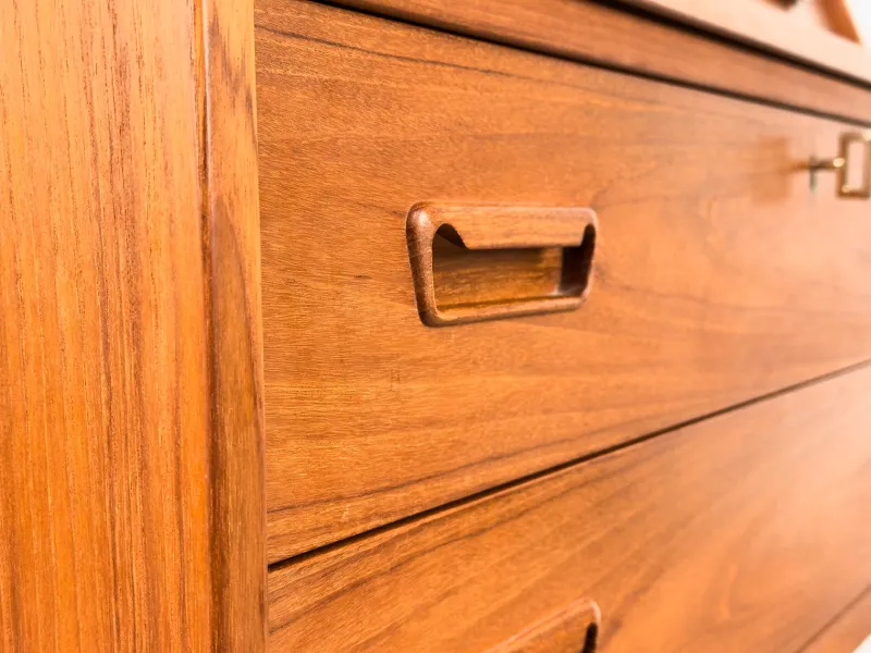 Discount Pamono Teak Secretary Desk by Arne Wahl Iversen for Vinde Møbelfabrik, 1960s