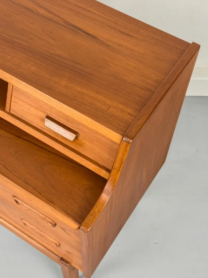 Discount Pamono Teak Secretary Desk by Arne Wahl Iversen for Vinde Møbelfabrik, 1960s