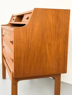 Discount Pamono Teak Secretary Desk by Arne Wahl Iversen for Vinde Møbelfabrik, 1960s