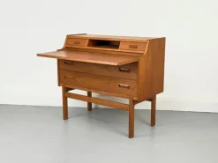 Discount Pamono Teak Secretary Desk by Arne Wahl Iversen for Vinde Møbelfabrik, 1960s