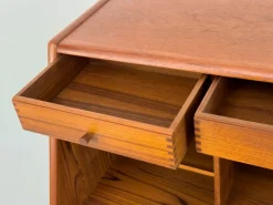 Pamono Teak Secretary Desk from Bernhard Pedersen & Søn, 1960s><noscript><img width=