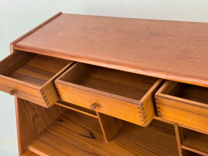 Pamono Teak Secretary Desk from Bernhard Pedersen & Søn, 1960s> Secretaires