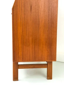 Pamono Teak Secretary Desk from Bernhard Pedersen & Søn, 1960s><noscript><img width=