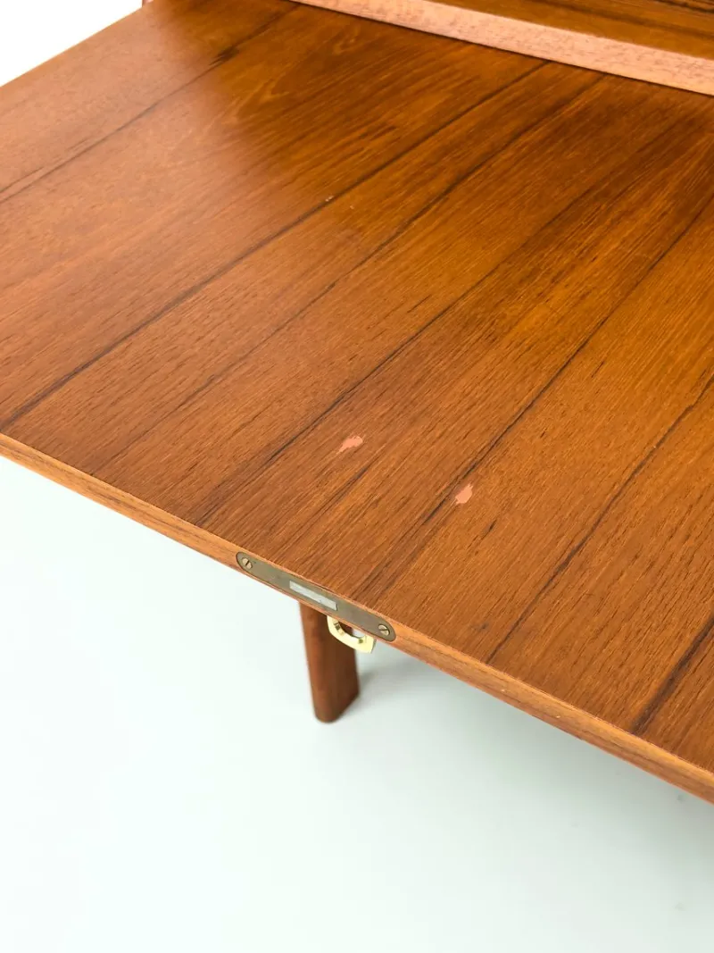 Pamono Teak Secretary Desk from Bernhard Pedersen & Søn, 1960s> Secretaires