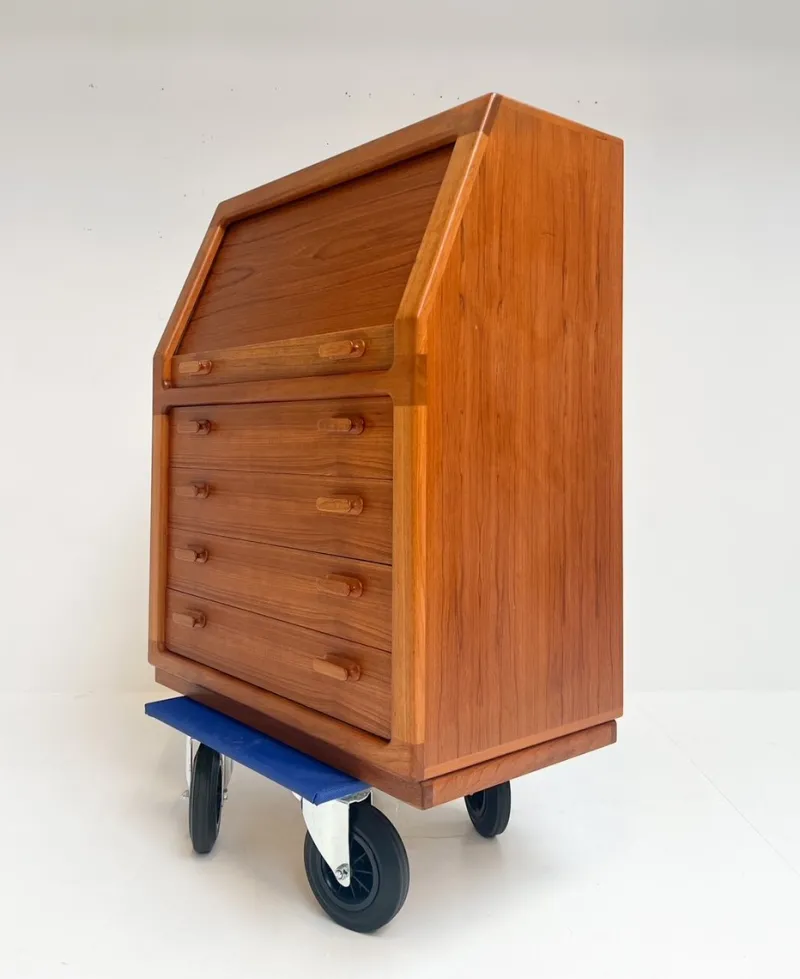 Pamono Teak Secretary from Dyrlund, 1960s> Secretaires