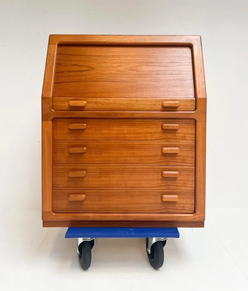 Pamono Teak Secretary from Dyrlund, 1960s> Secretaires