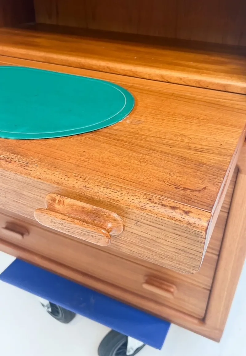 Pamono Teak Secretary from Dyrlund, 1960s> Secretaires
