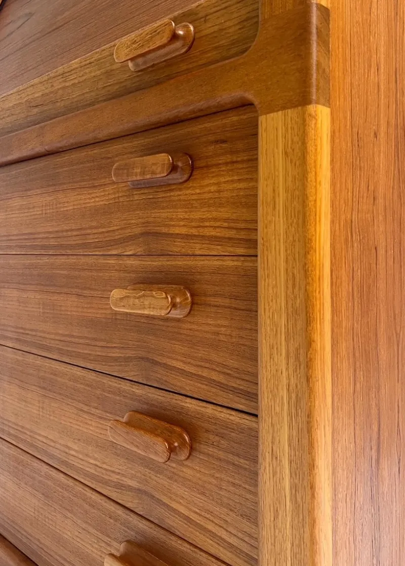 Pamono Teak Secretary from Dyrlund, 1960s> Secretaires