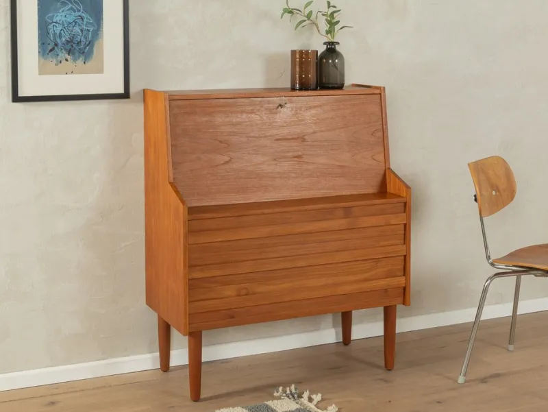 Outlet Pamono Teak Secretary from Rooval, 1960s