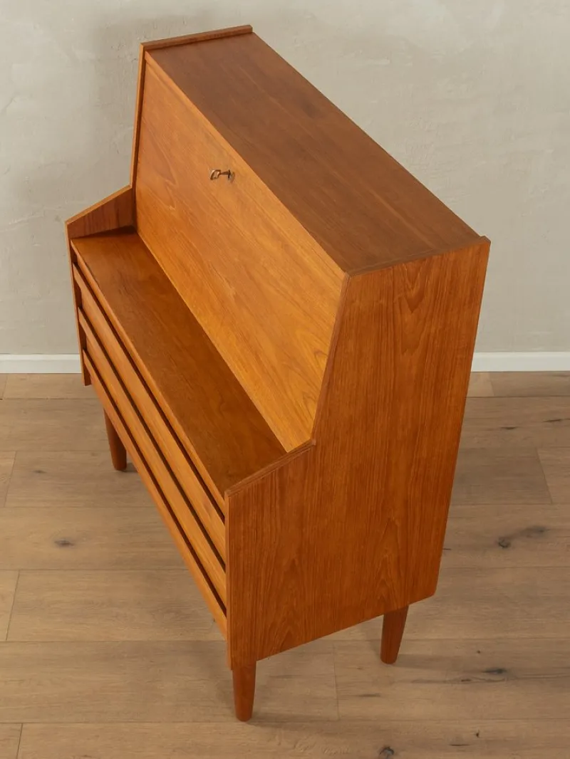 Outlet Pamono Teak Secretary from Rooval, 1960s