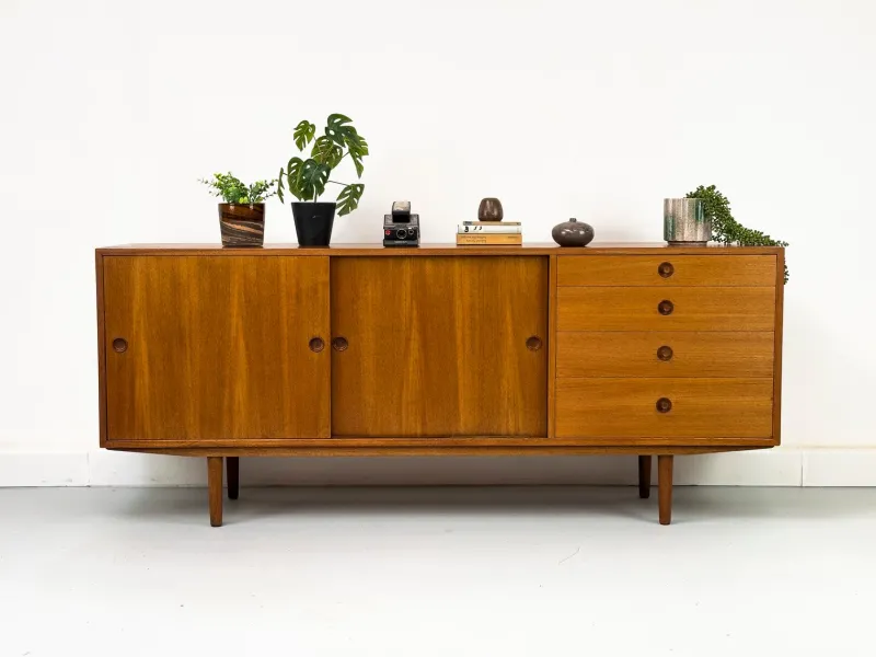 Pamono Teak Sideboard by Børge Mogensen for Karl Andersson & Söner, 1960s> Sideboards & Buffets