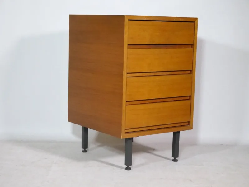 Pamono Teak Sideboard by Ernst Martin Dettinger for Bormann, 1960s> Dressers, Commodes & Chests