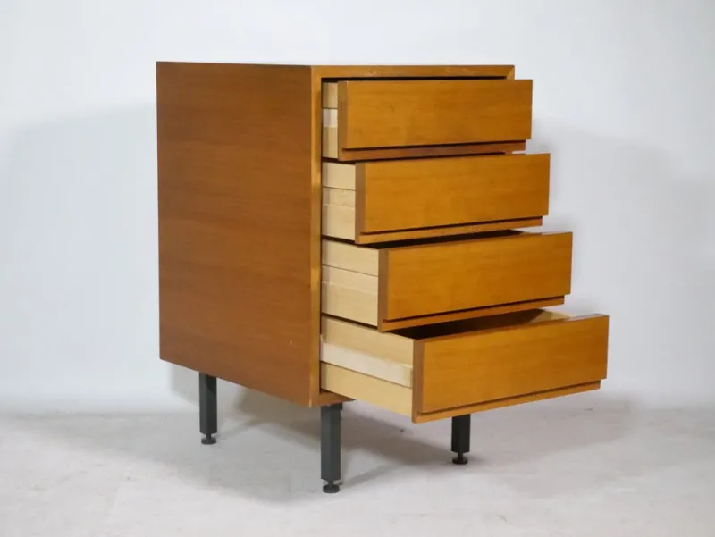 Pamono Teak Sideboard by Ernst Martin Dettinger for Bormann, 1960s> Dressers, Commodes & Chests