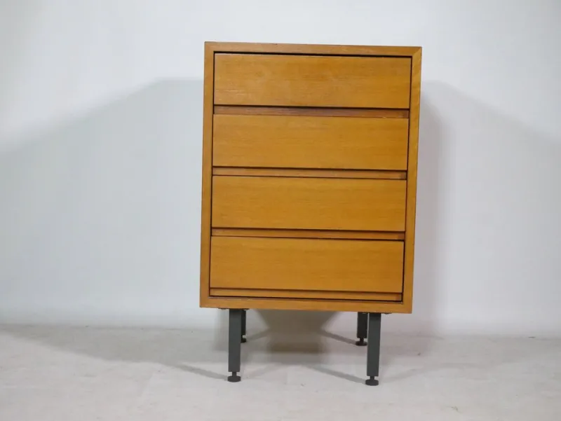 Pamono Teak Sideboard by Ernst Martin Dettinger for Bormann, 1960s> Dressers, Commodes & Chests