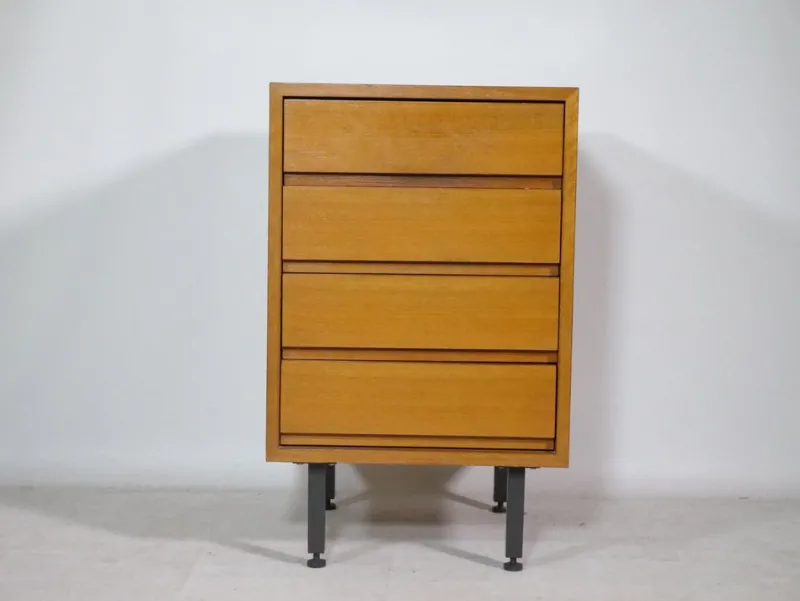 Pamono Teak Sideboard by Ernst Martin Dettinger for Bormann, 1960s> Dressers, Commodes & Chests