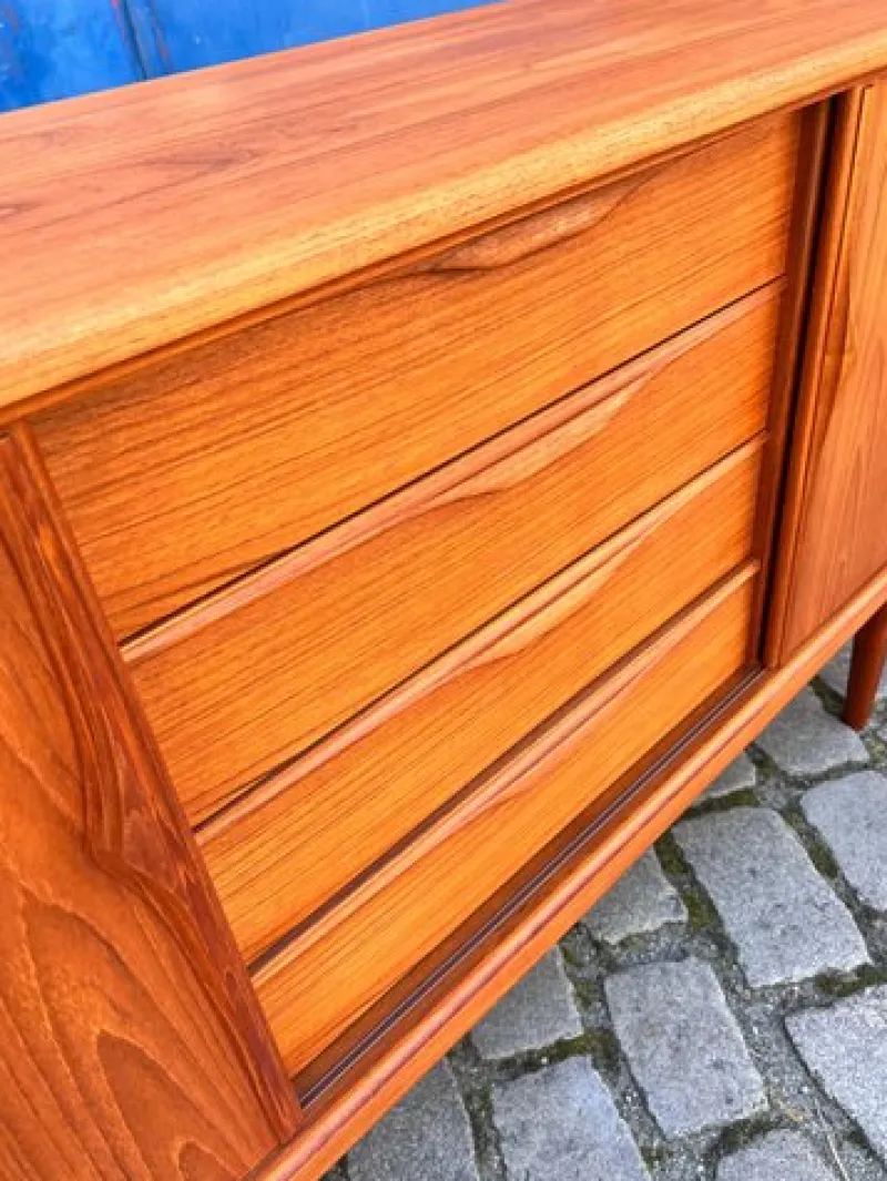 Pamono Teak Sideboard by Heinrich Riestenpatt for RT Möbel> Sideboards & Buffets