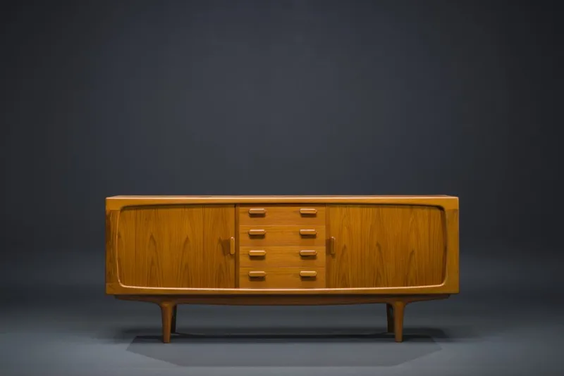 Pamono Teak Sideboard by Johannes Andersen for CFC Silkeborg, 1960s> Sideboards & Buffets