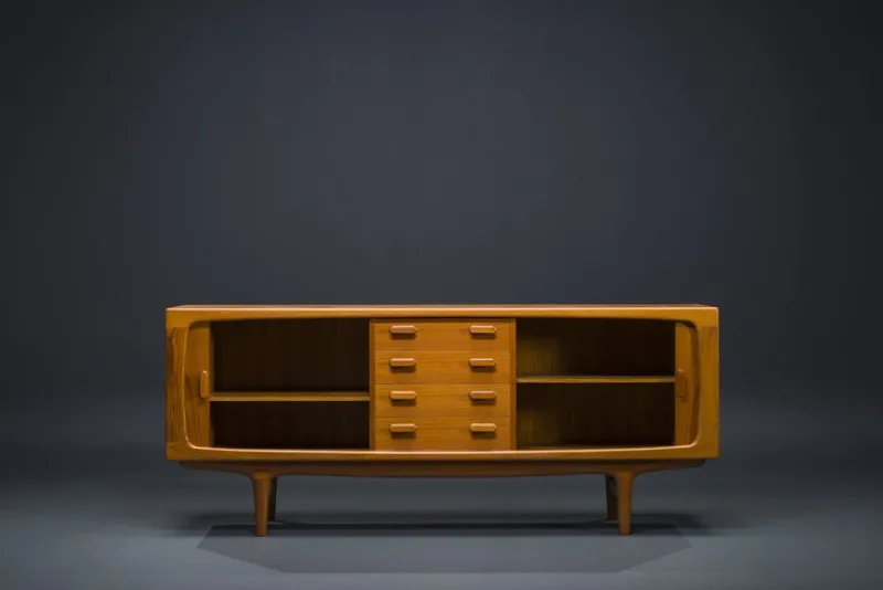 Pamono Teak Sideboard by Johannes Andersen for CFC Silkeborg, 1960s> Sideboards & Buffets