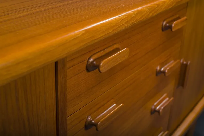 Pamono Teak Sideboard by Johannes Andersen for CFC Silkeborg, 1960s> Sideboards & Buffets