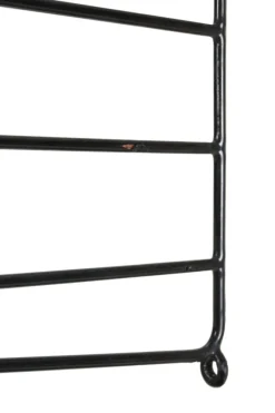 New Pamono Teak String Wall Shelf with Magazine Rack by Kajsa & Nisse Strinning, 1960s