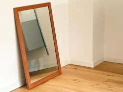 Pamono Teak Wall Mirror by Kai Kristiansen for Aksel Kjersgaard, 1950s> Mirrors