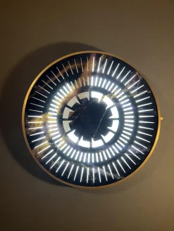 Pamono Tempus Black Marble Clock by Ben Rousseau> Clocks
