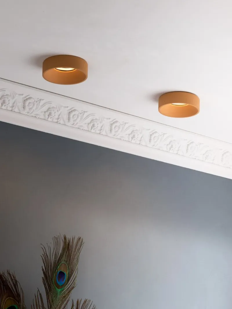Sale Pamono Teo Recessed Spotlight in Beige by Plato Design