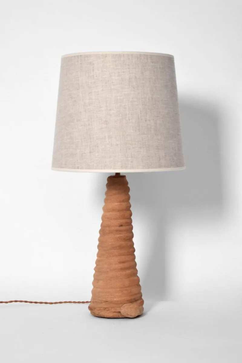 Pamono Teotihuacan Chamotte Lamp by Barracuda Interiors> Table Lamps