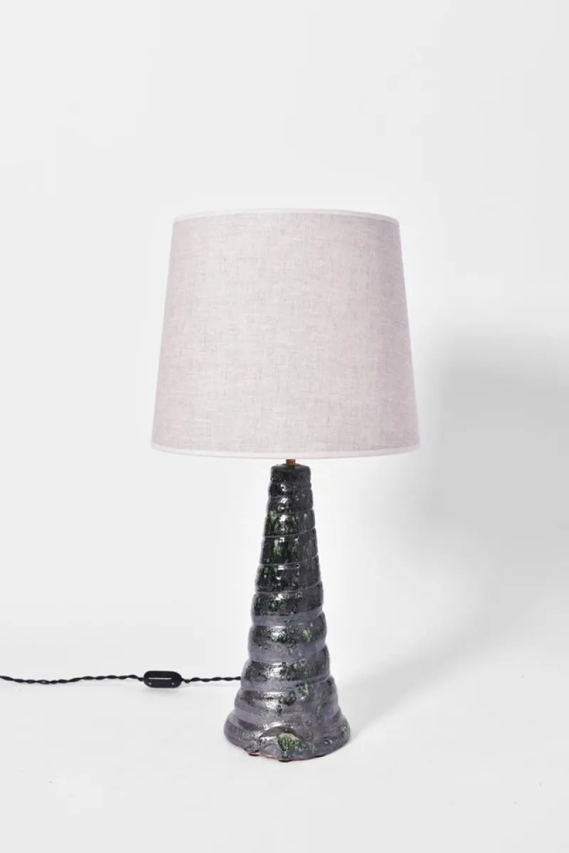 Discount Pamono Teotihuacan Green and Black Lamp by Barracuda Interiors