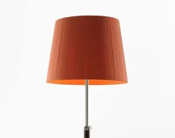 Best Pamono Terracotta and Chrome Pie De Salón G3 Floor Lamp by Jaume Sans
