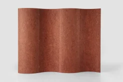 Discount Pamono Terracotta Elm Burl Veneer Room Divider by Daniel Nikolovski & Danu Chirinciuc for KABINET, 2019