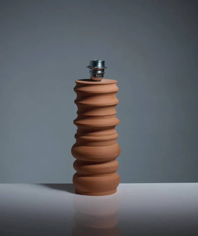 Discount Pamono Terracotta Glow Table Lamp by Katia Langeard
