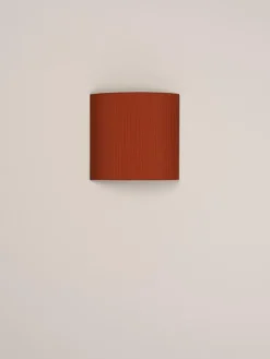 Pamono Terracotta Square Wall Lamp by Santa & Cole> Wall Lights & Sconces