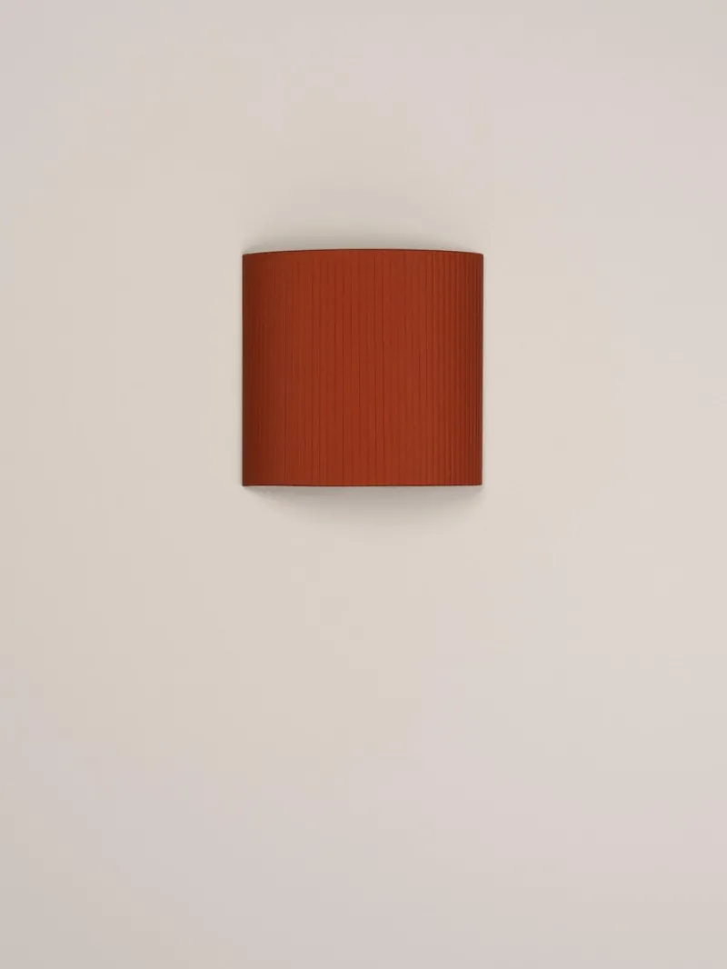 Pamono Terracotta Square Wall Lamp by Santa & Cole> Wall Lights & Sconces