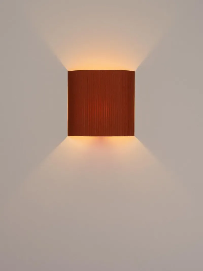 Pamono Terracotta Square Wall Lamp by Santa & Cole> Wall Lights & Sconces