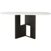 Pamono Tetris Laguna Oak and Marble Console by Morica Design> Tables|Console Tables