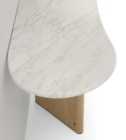 Pamono Tetris Oak and Marble Console by Morica Design><noscript><img width=