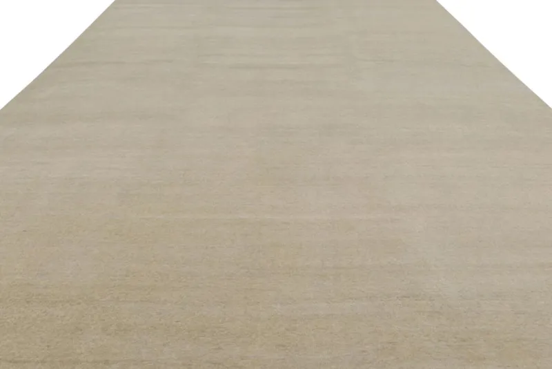 Online Pamono Textural Rug in Beige Tones from R&K Principal Jahanshah Nazmiyal