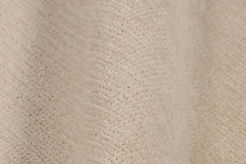 Outlet Pamono Textural Rug in Cream and White Tones from R&K Principal Jahanshah Nazmiyal