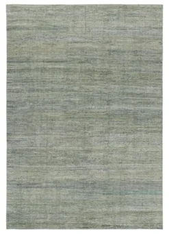 Pamono Textural Rug in Green and Blue Tones from R&K Principal Jahanshah Nazmiyal> Carpets & Textiles|Carpets & Textiles